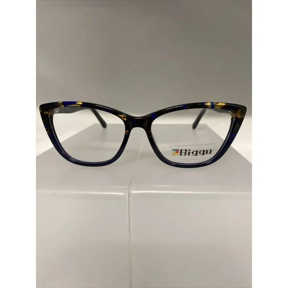 Biggu Womens Eyeglasses Tortoise Cat Eye NEW Frame Only 3238